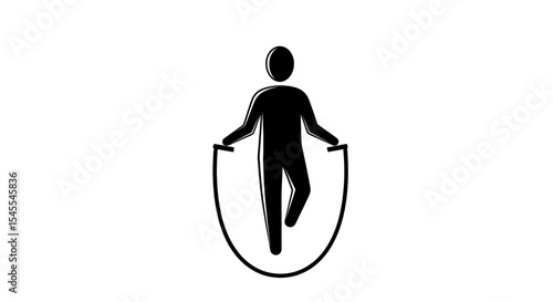 Silhouette of a Person Standing Confidently with Shield Symbolizing Protection and Strength Isolated on White Background