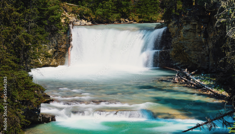 Obraz premium Winter Pine Needles: Fresh Evergreen Texture