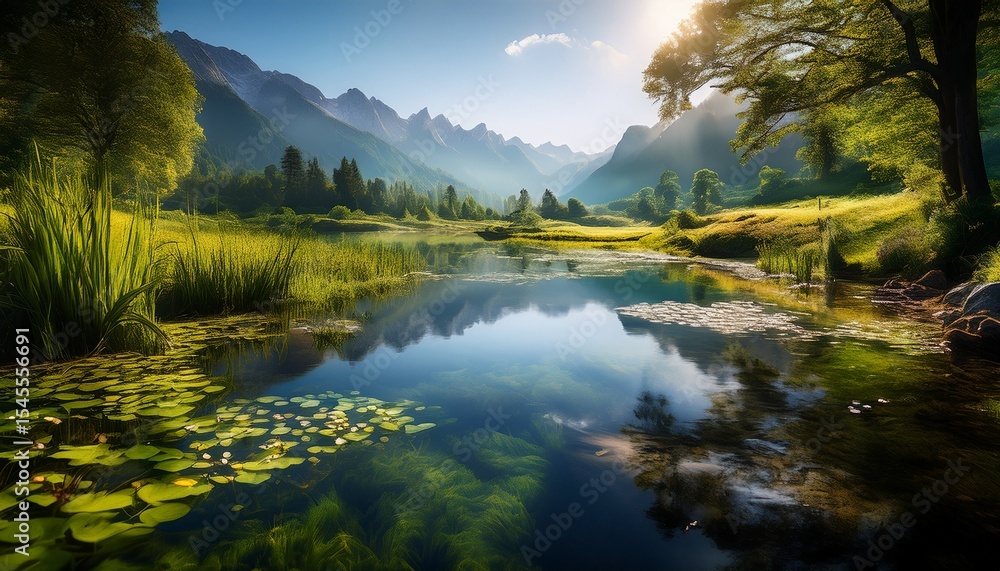 Fototapeta premium the pond