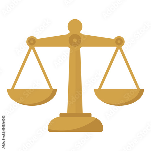 Golden Scales of Justice