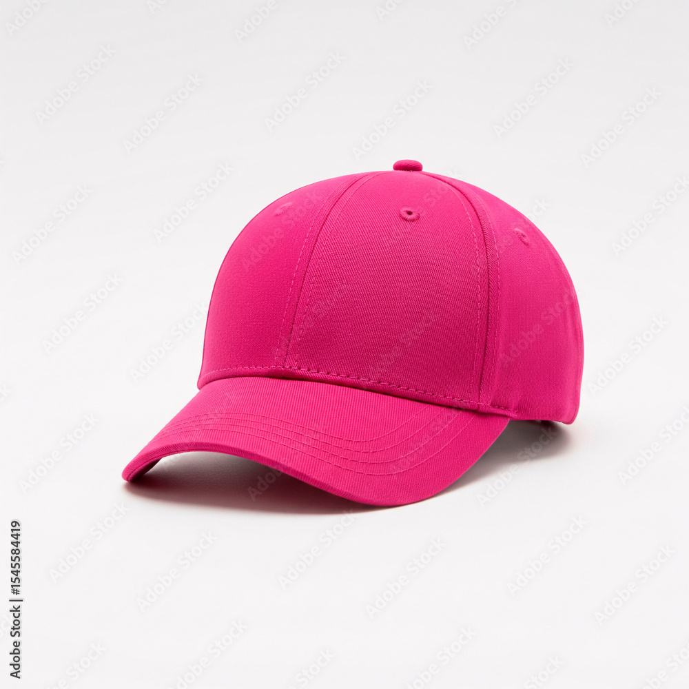 Fototapeta premium A blank baseball cap mock up to help your designs beautifully front view