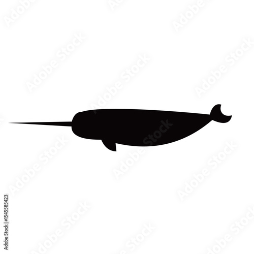 Animal vector silhouette , clip art, and symbol. Shilhouette of  animal concept and simple design.