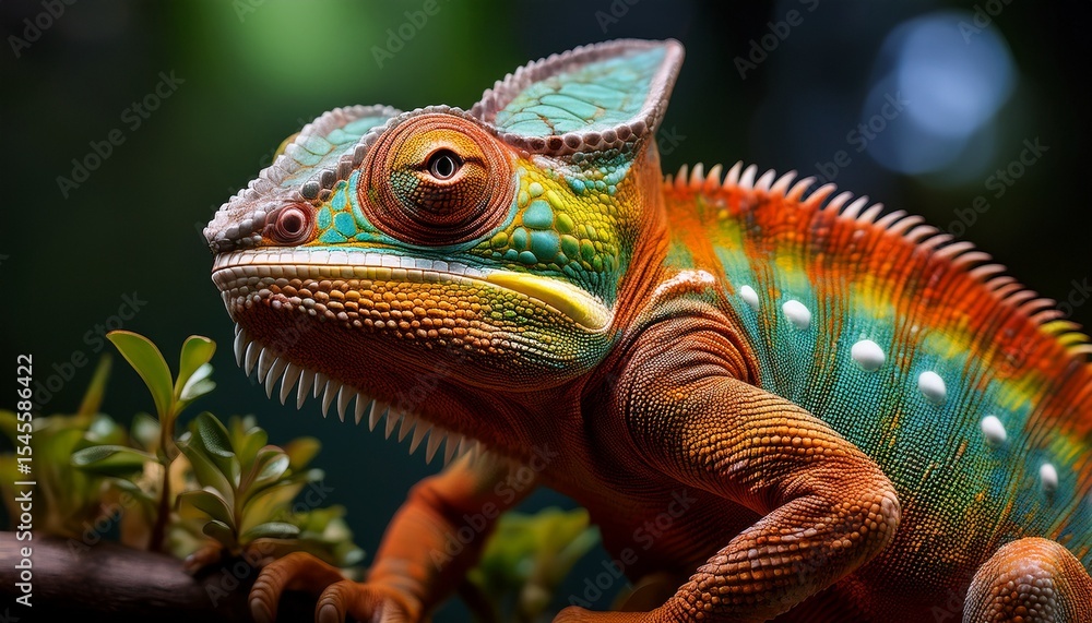 Fototapeta premium chameleon
