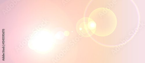 ピンクベージュのグラデーション。光が差し込む。