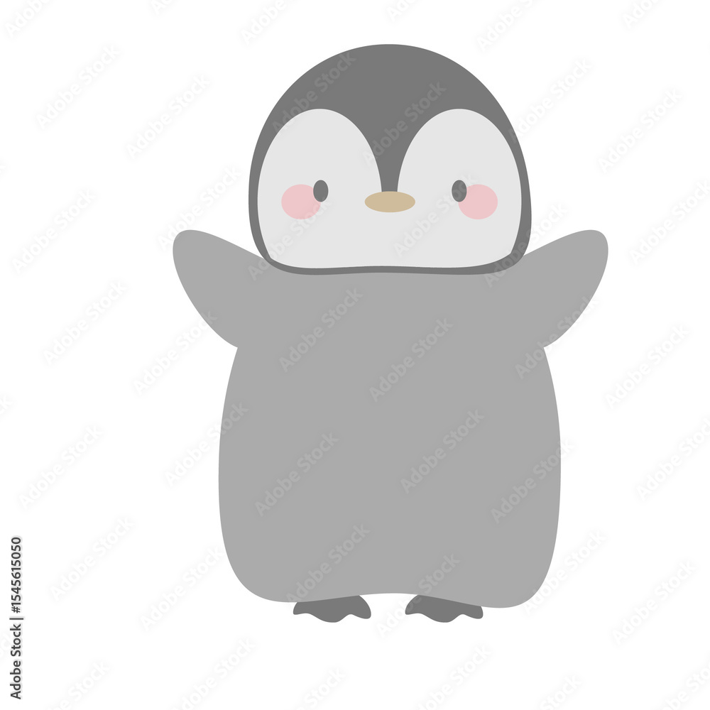 ペンギンの赤ちゃんイラスト ペンギンの赤ちゃんイラスト