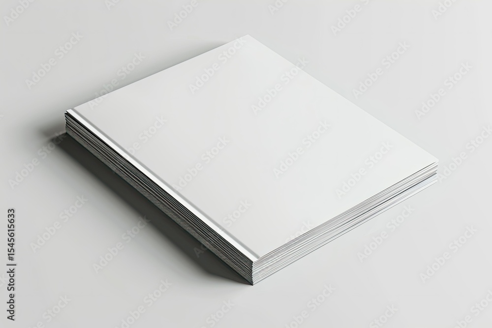 ultra quality image of Square Brochure Magazine White Blank Mockup ultra quality image of Square Brochure Magazine White Blank Mockup