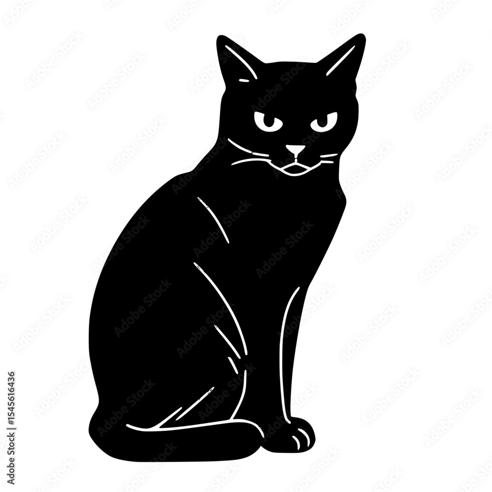 Obraz premium Pure Black Solid Empty Abstract Background