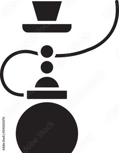 Hooka Vector Icon Stock Illustration