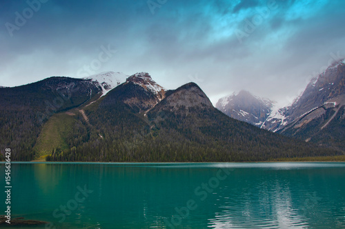 Emerald Lake .Canadian Rocky Mountain Resorts British Columbia.