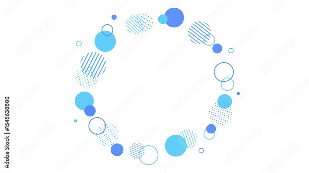 Pop and cute dot frame