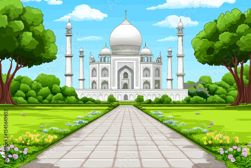 Mosque illustration 