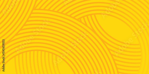 Pasta background, spaghetti abstract geometric pattern. Macaroni yellow poster. Wavy abstract pattern. eps 10 modern.