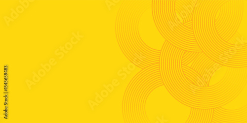 Pasta background, spaghetti abstract geometric pattern. Macaroni yellow poster.