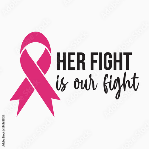 Her Fight Is Our Fight Retro SVG T shirt design vector sublimation PNG