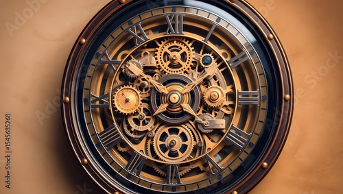 old clock mechanism