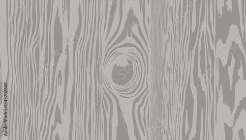 Hand drawn abstract monochromatic wood veneer pattern in gray, hand paint wood grain texture background, simple natural material graphic for textile, carpet, decoration 