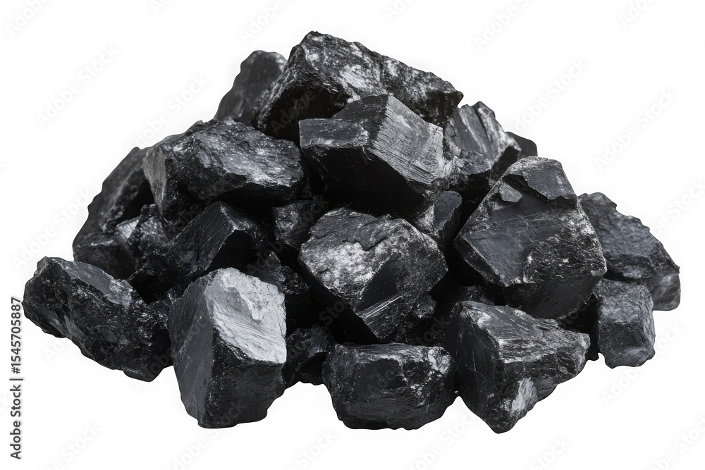 Pile of shiny black coal rocks, mining resource, fossil fuel energy source, raw material, industrial use, isolated on transparent background Pile of shiny black coal rocks, mining resource, fossil fuel energy source, raw material, industrial use, isolated on transparent background