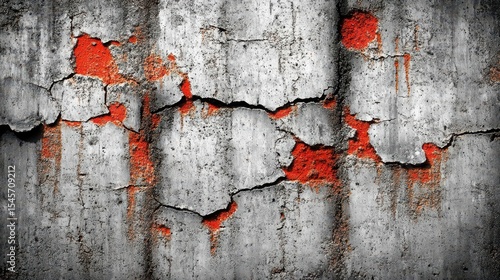 Cracked Concrete Wall Texture