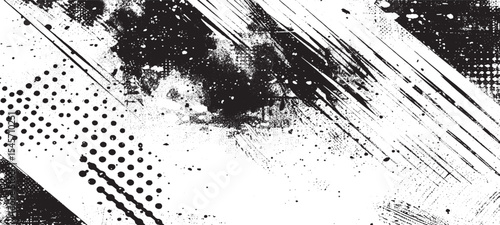 Grunge real organic vintage halftone vector  Subtle halftone vector texture overlay. Monochrome abstract splattered background.