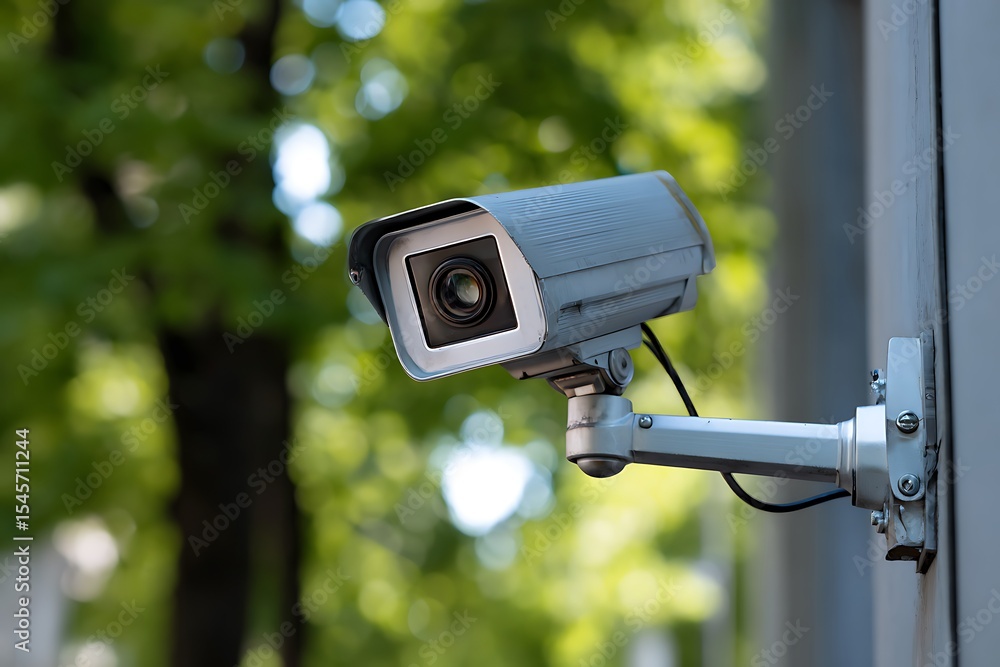 Vibrant photo of cctv security camera. Vibrant photo of cctv security camera.