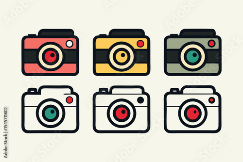 set of cameras