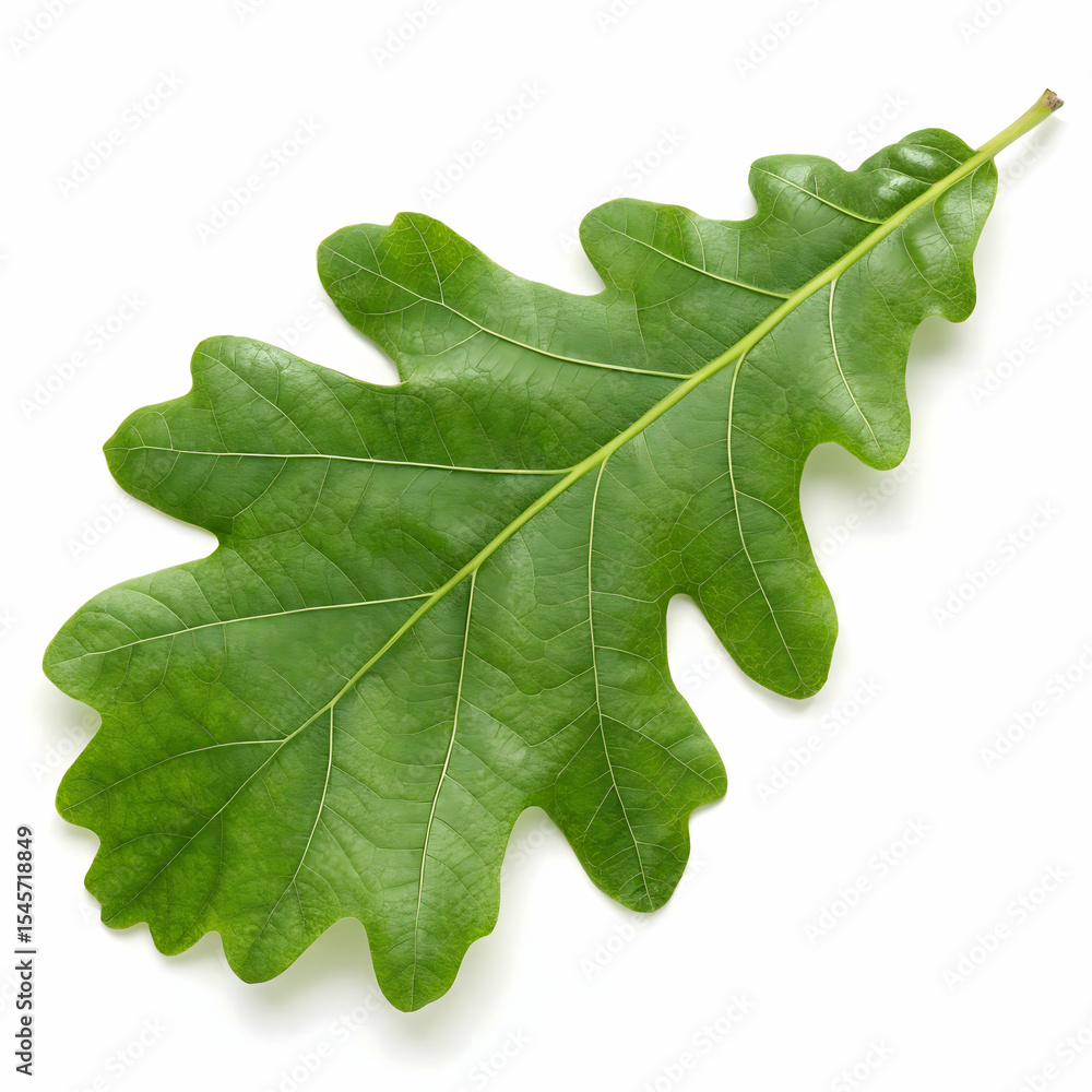 Green oak isolated on transparent background Green oak isolated on transparent background