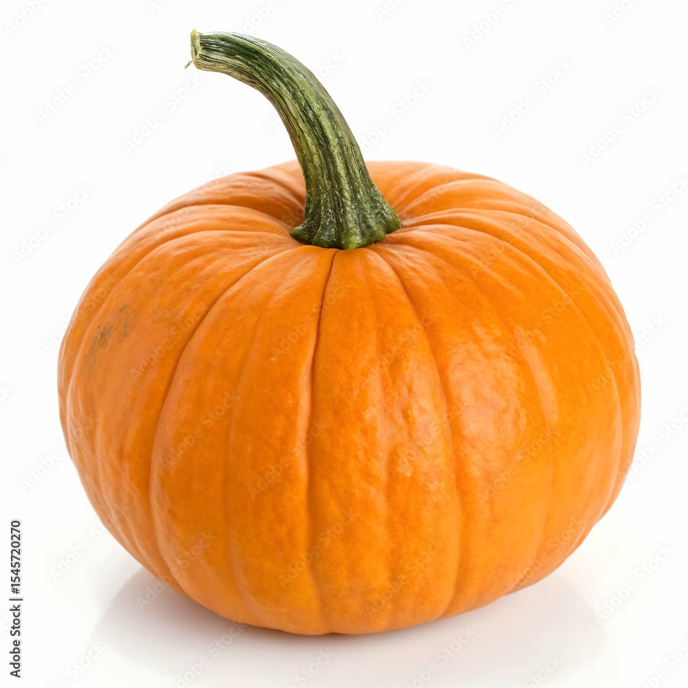 Obraz premium Fresh pumpkin isolated on transparent background 