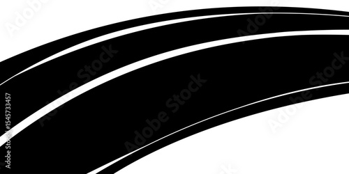 asphalt road, curve highway, vector illustrations. eps 10