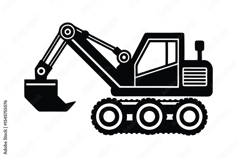 Powerful Excavator Heavy Equipment for Construction and Earthmoving Powerful Excavator Heavy Equipment for Construction and Earthmoving