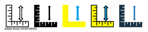 Vertical icon multiple style 