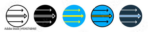 Latitude icon multiple style 