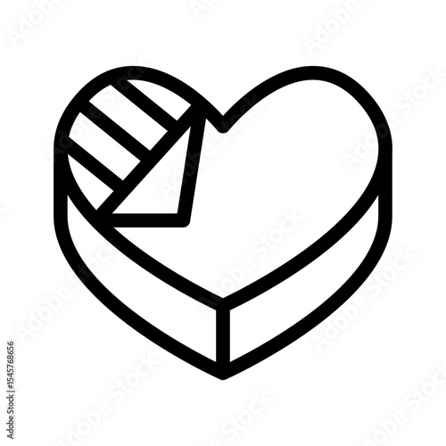 Chocolate Heart icon