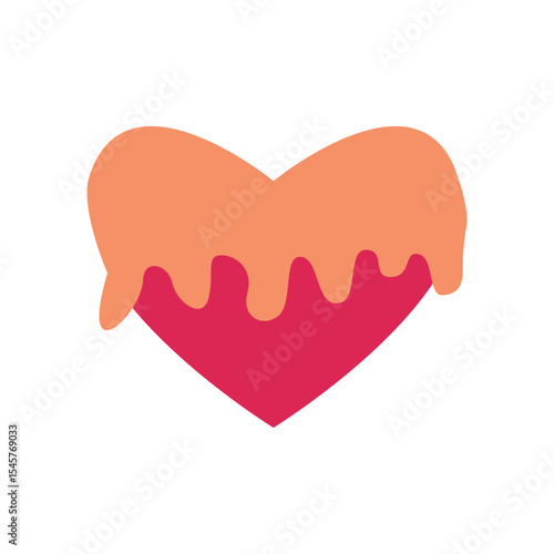 Chocolate Shape Heart icon