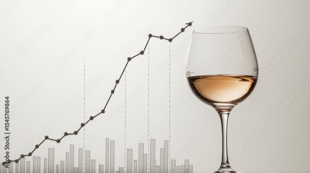 custom made wallpaper toronto digitalRosé Wine Sales Growth Chart