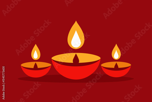 Luminous Diwali Festive Lights and Celebration