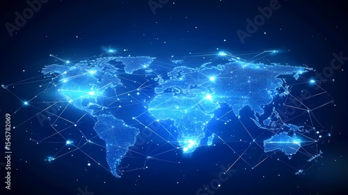 Global Network A World Map of Interconnections 
