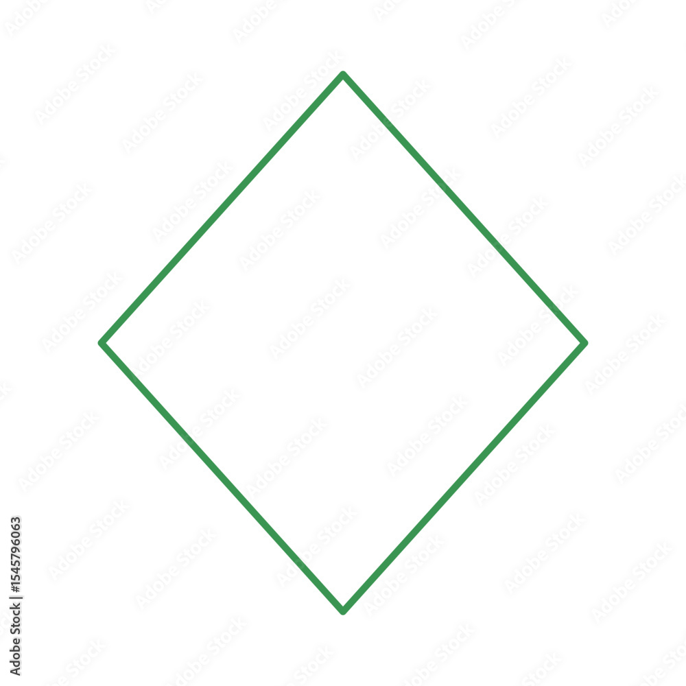 rhombus geometric shapes icon rhombus geometric shapes icon