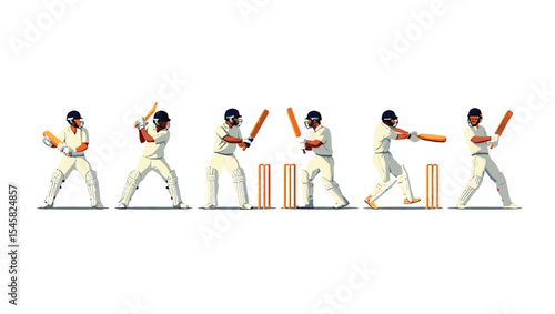 Mastering Cricket Batsmanship A Visual Guide to Batting Techniques and Stances
