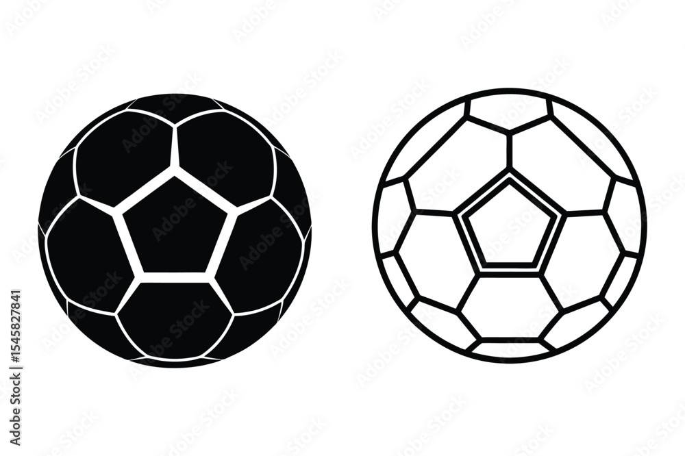 Fototapeta premium soccer ball icon