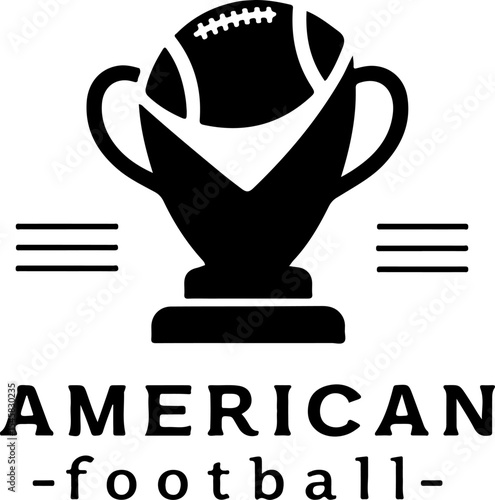 American Football Gear and Players Set vector bundle