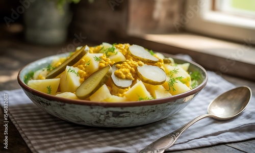 Kartoffelsalat Traditional Cuisine from Germany