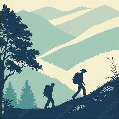 Hiking Adventure Majestic Mountain Trails and Scenic Views