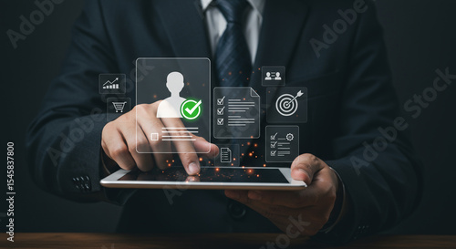 Quality Assurance concept with checklist and certification icon, symbolizing verified standards, compliance, and trust for business, 