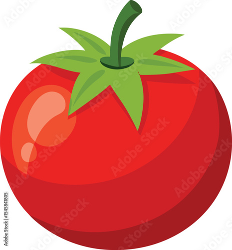 One fresh tomato