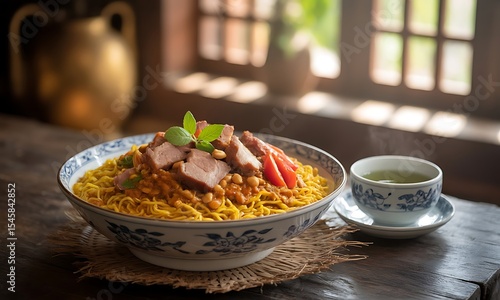 Shan Noodles Traditional Cuisine from Myanmar
