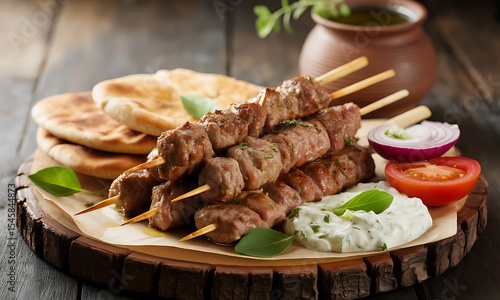 Souvlaki Traditional Cuisine from Greece