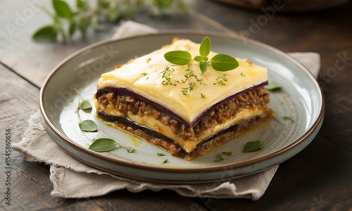 Moussaka Traditional Cuisine from Greece