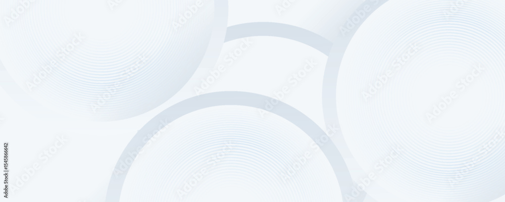 Fototapeta premium Abstract white monochrome vector background, for design brochure, website, flyer. Geometric white wallpaper for certificate, presentation, landing page