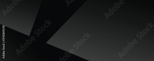 black room corner scene background 3d illustration vector