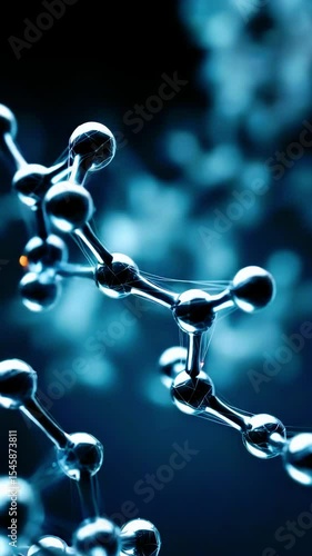 Exploring the intricate world of molecular structures and their glowing beauty